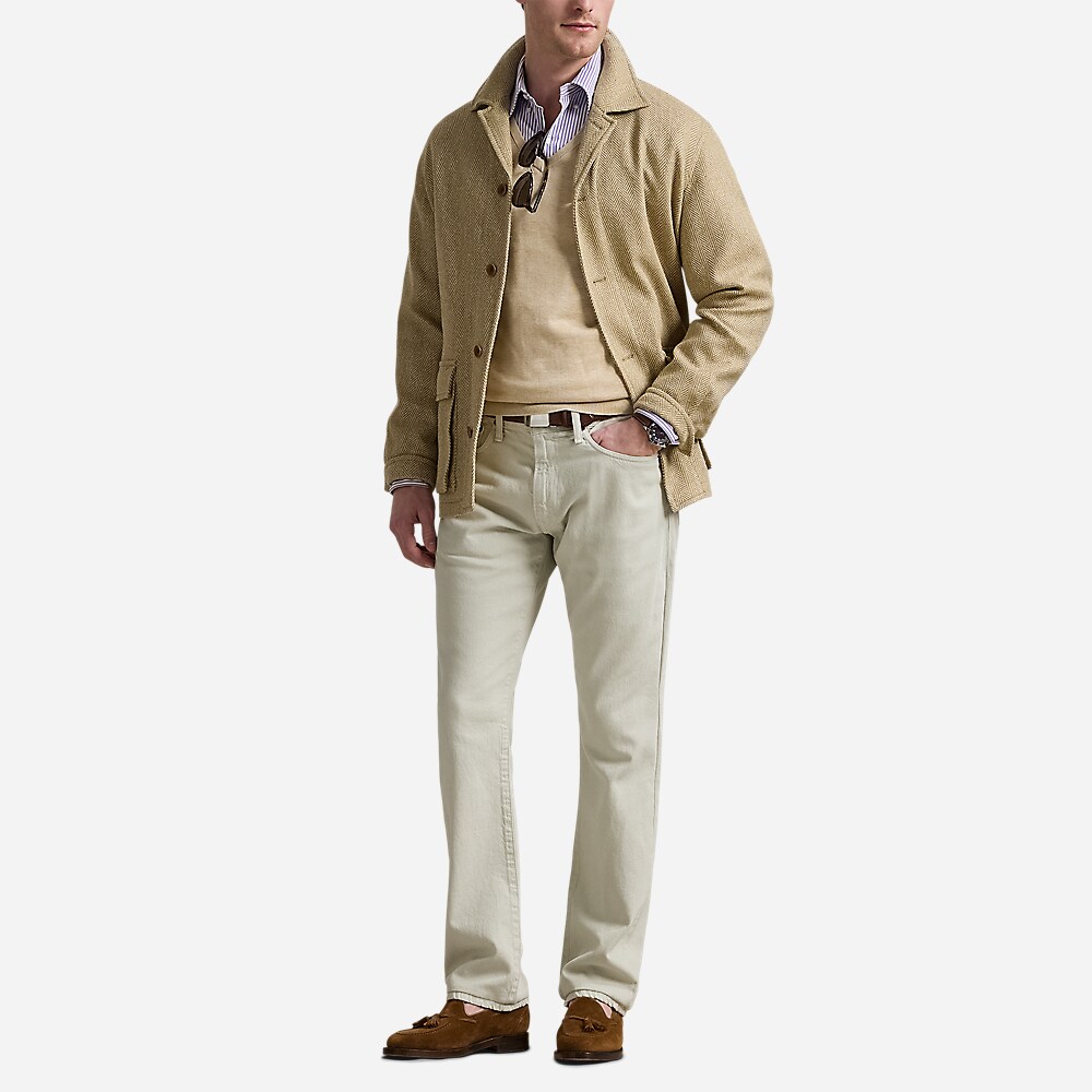 Hampton Relaxed Straigt Jean - Stoneware Grey