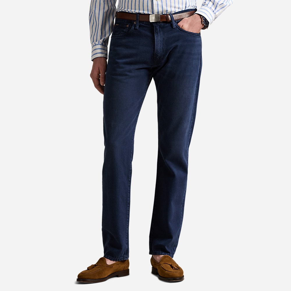 Hampton Relaxed Straight Jean - Newport Navy