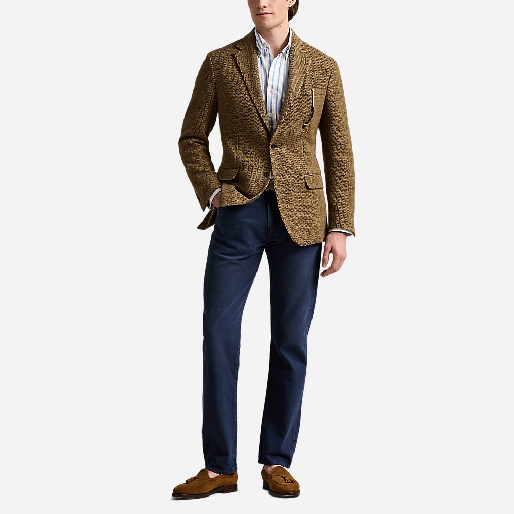 Hampton Relaxed Straight Jean - Newport Navy