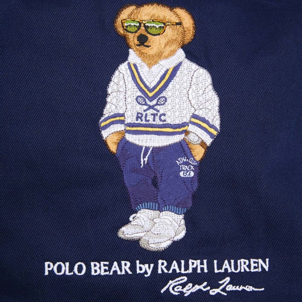 Polo Bear Shopper Tote - Newport Navy