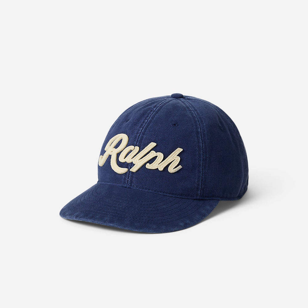 Appliquéd Twill Ball Cap - Newport Navy