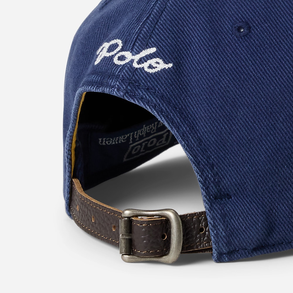Appliquéd Twill Ball Cap - Newport Navy