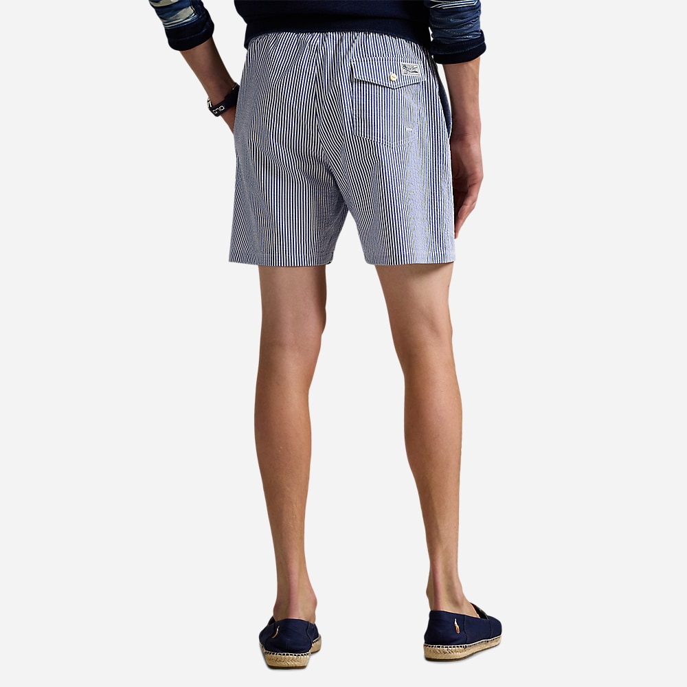 Traveler Classic Swim Trunk - Cruise Royal Seersucker