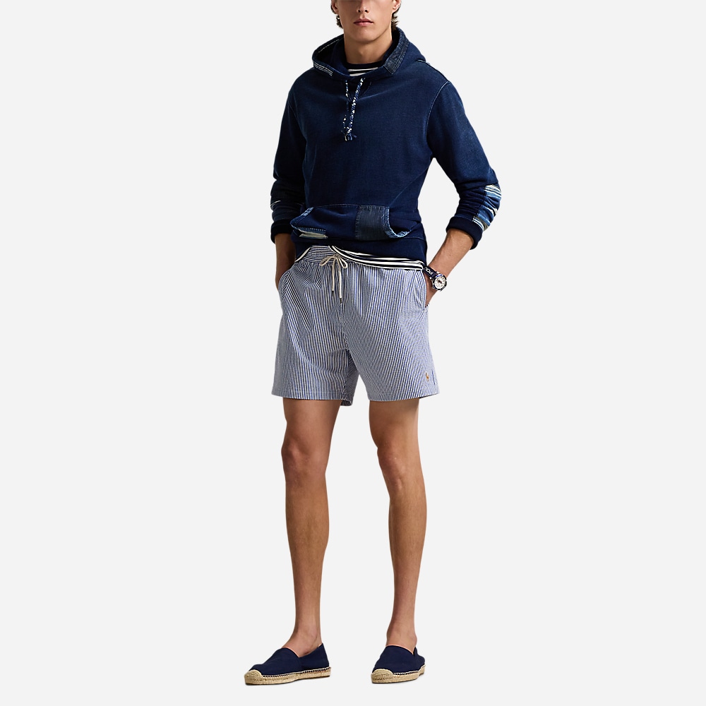 Traveler Classic Swim Trunk - Cruise Royal Seersucker