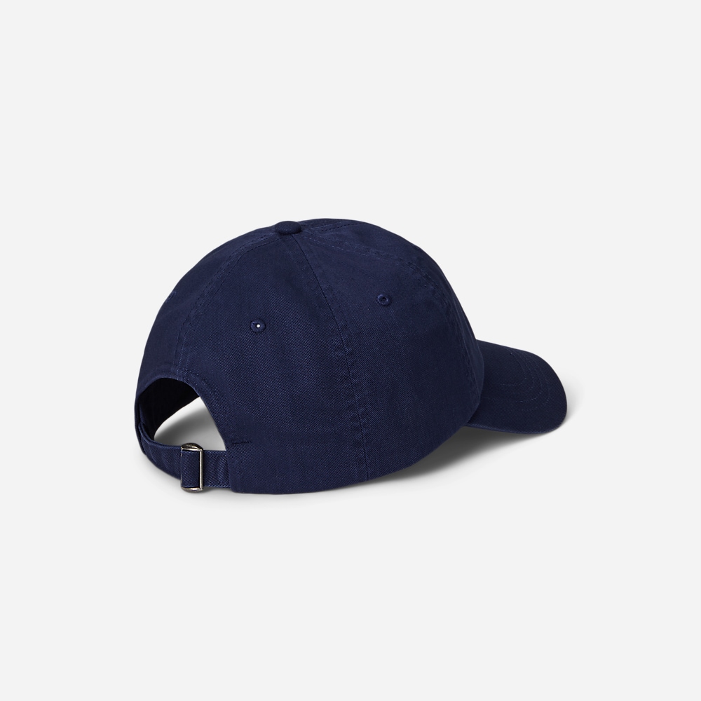 Wimbledon Crest Twill Cap - Refined Navy