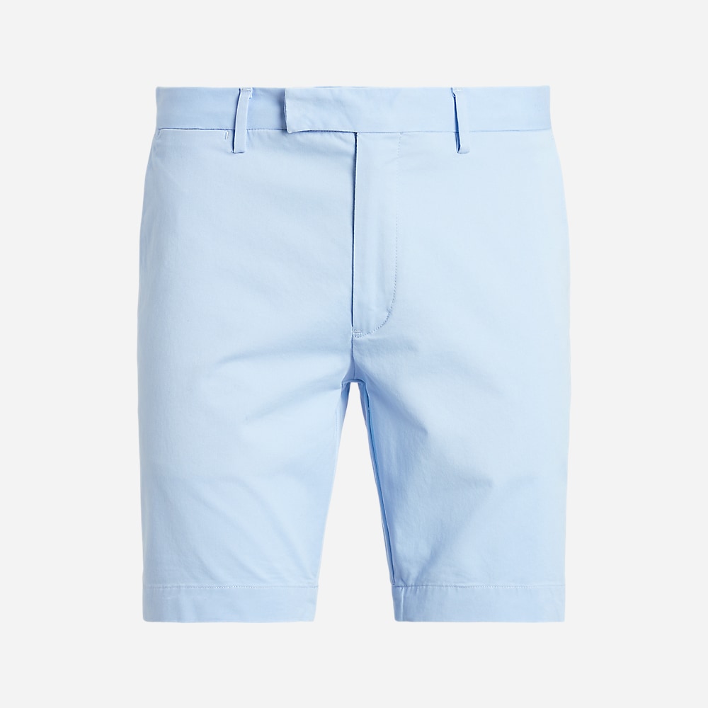 Stretch Slim Fit Chino Short - Office Blue