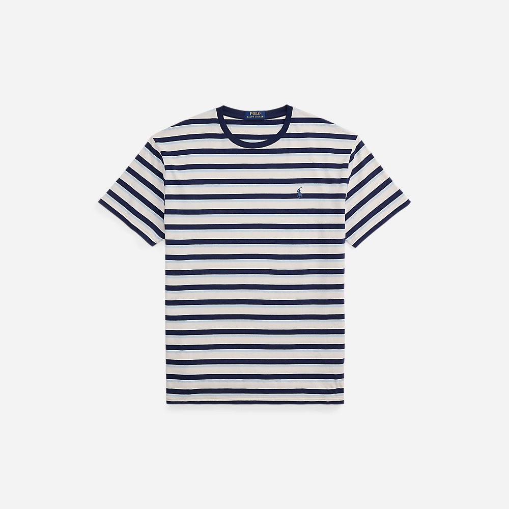 Classic Fit Striped Jersey T-Shirt - Nevis Multi