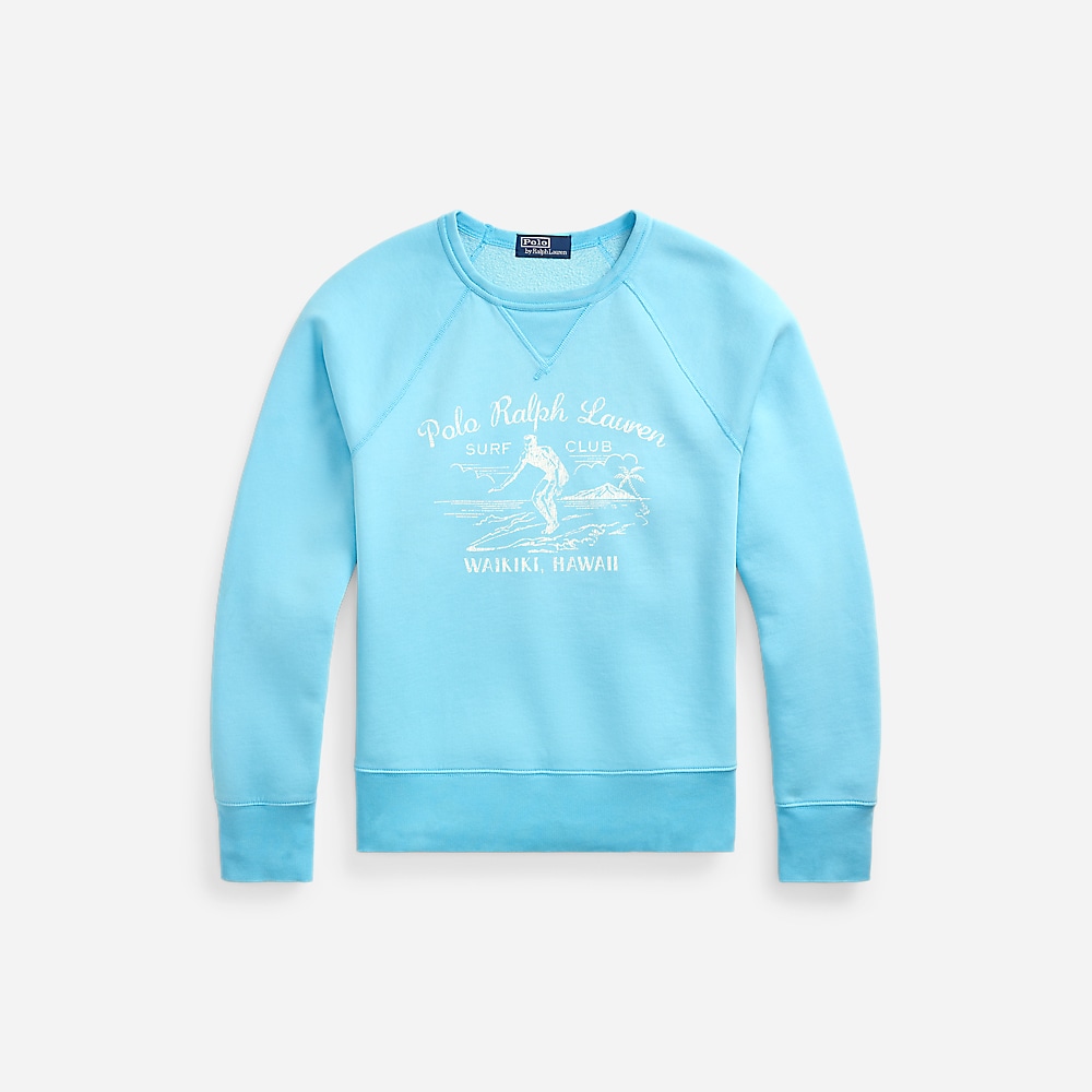 Vintage Fit Fleece Graphic Sweatshirt - Neptune