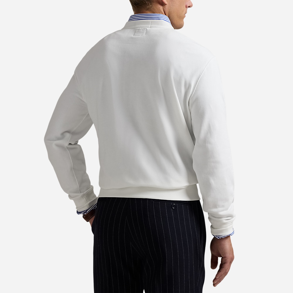 Wimbledon Polo Bear Sweatshirt - Ceramic White