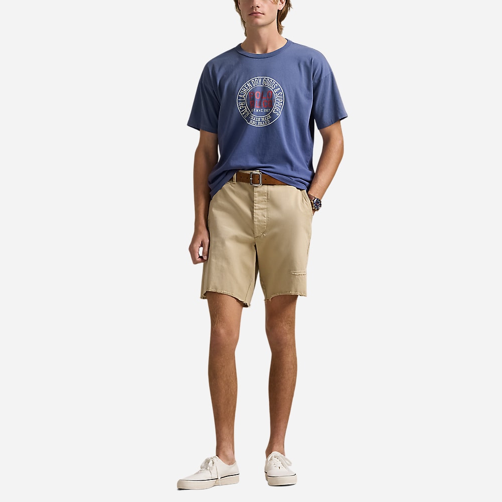 Classic Fit Jersey Graphic T-Shirt - Old Royal