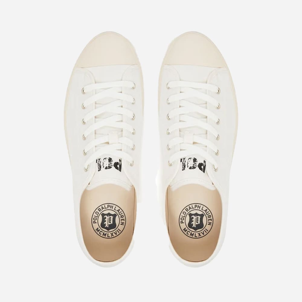 Ayers Canvas Low-Top Sneaker - Deckwash White