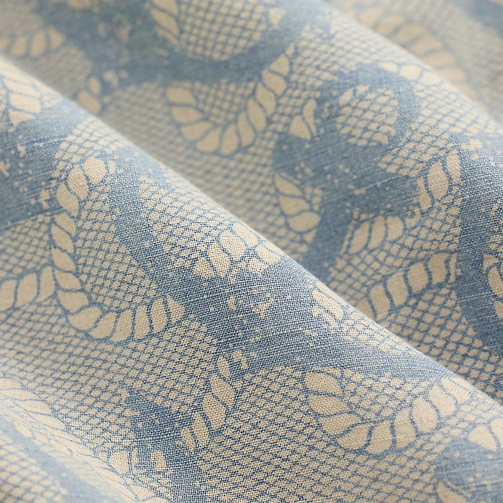 Anchor-Print Camp Shirt - Navy/Cream Multi
