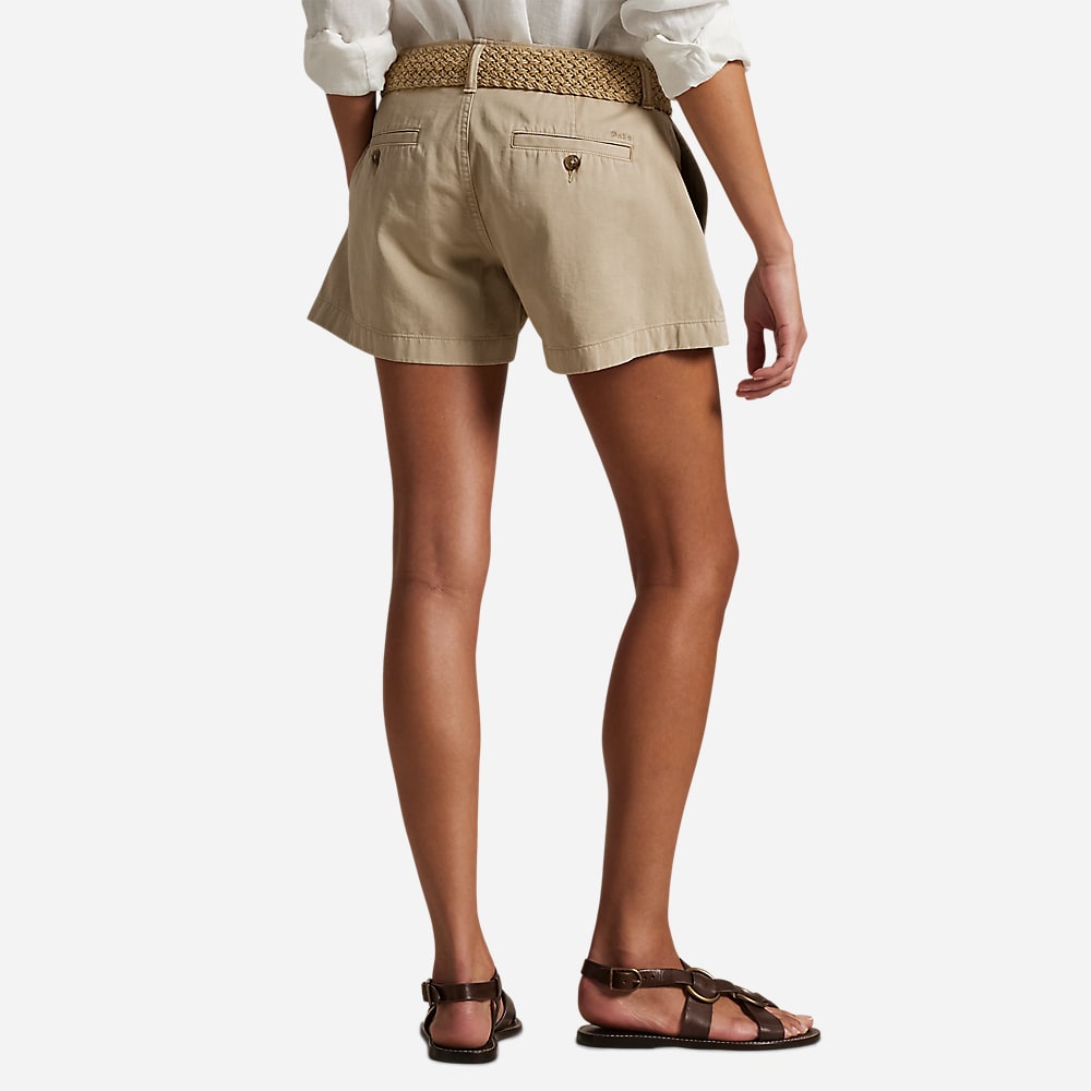 Cotton Chino Short - Khaki