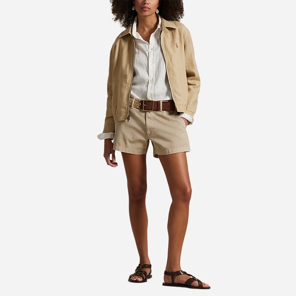 Cotton Chino Short - Khaki