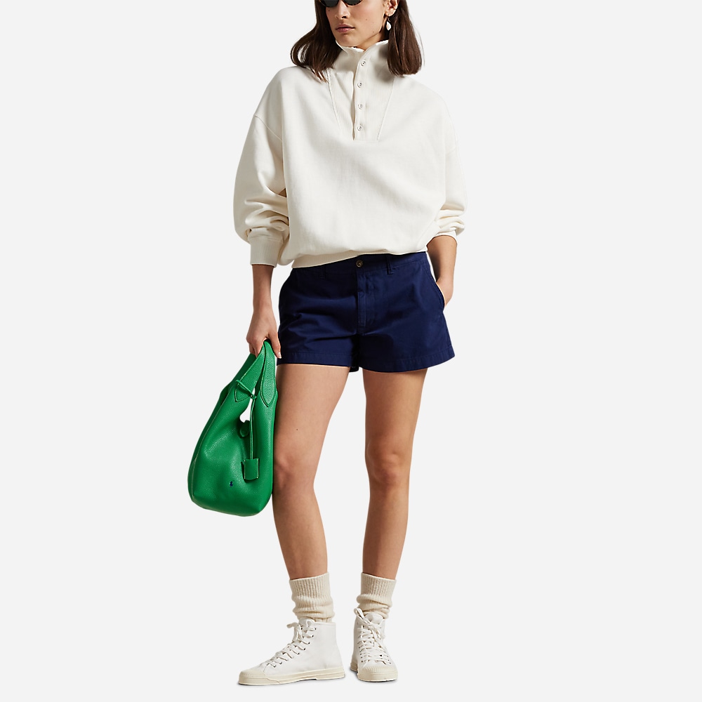 Cotton Chino Short - Navy