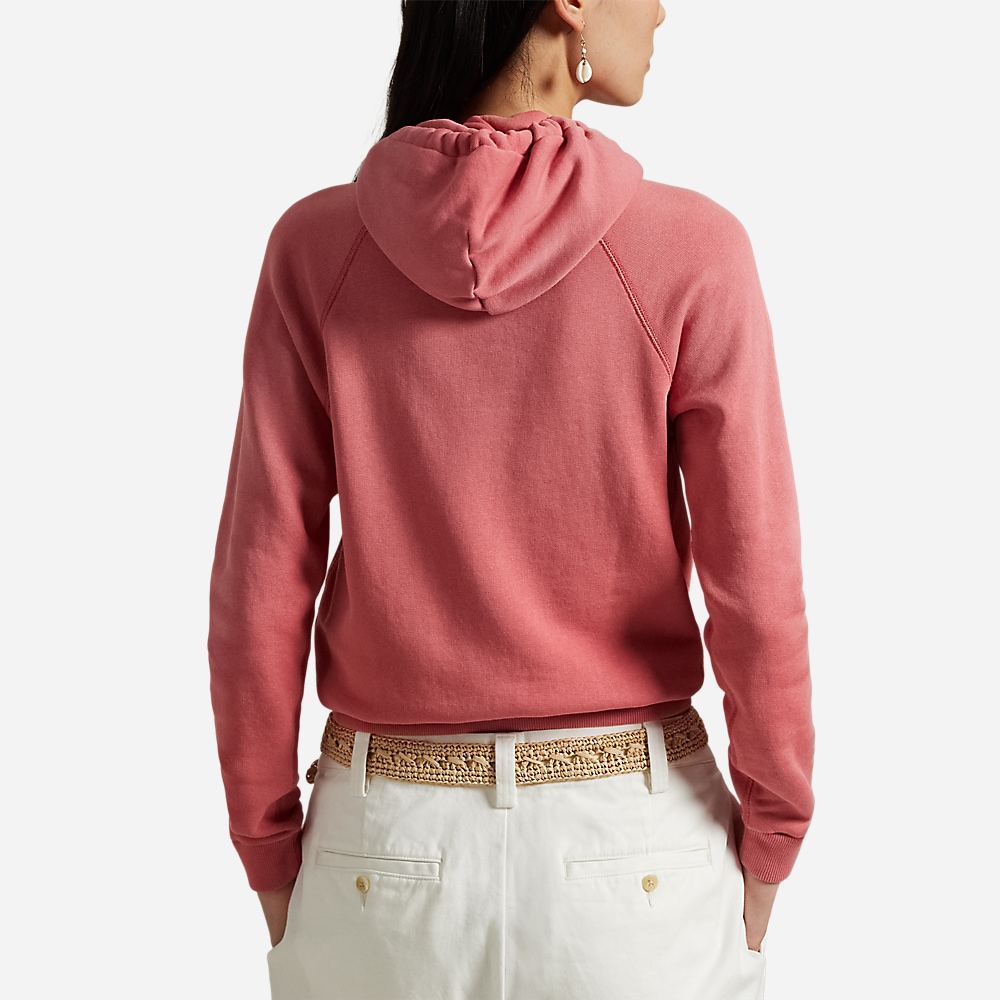 Shrunken Fit Fleece Hoodie - Adirondack Berry
