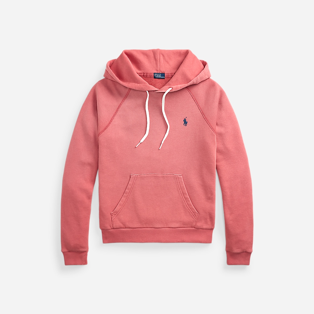 Shrunken Fit Fleece Hoodie - Adirondack Berry