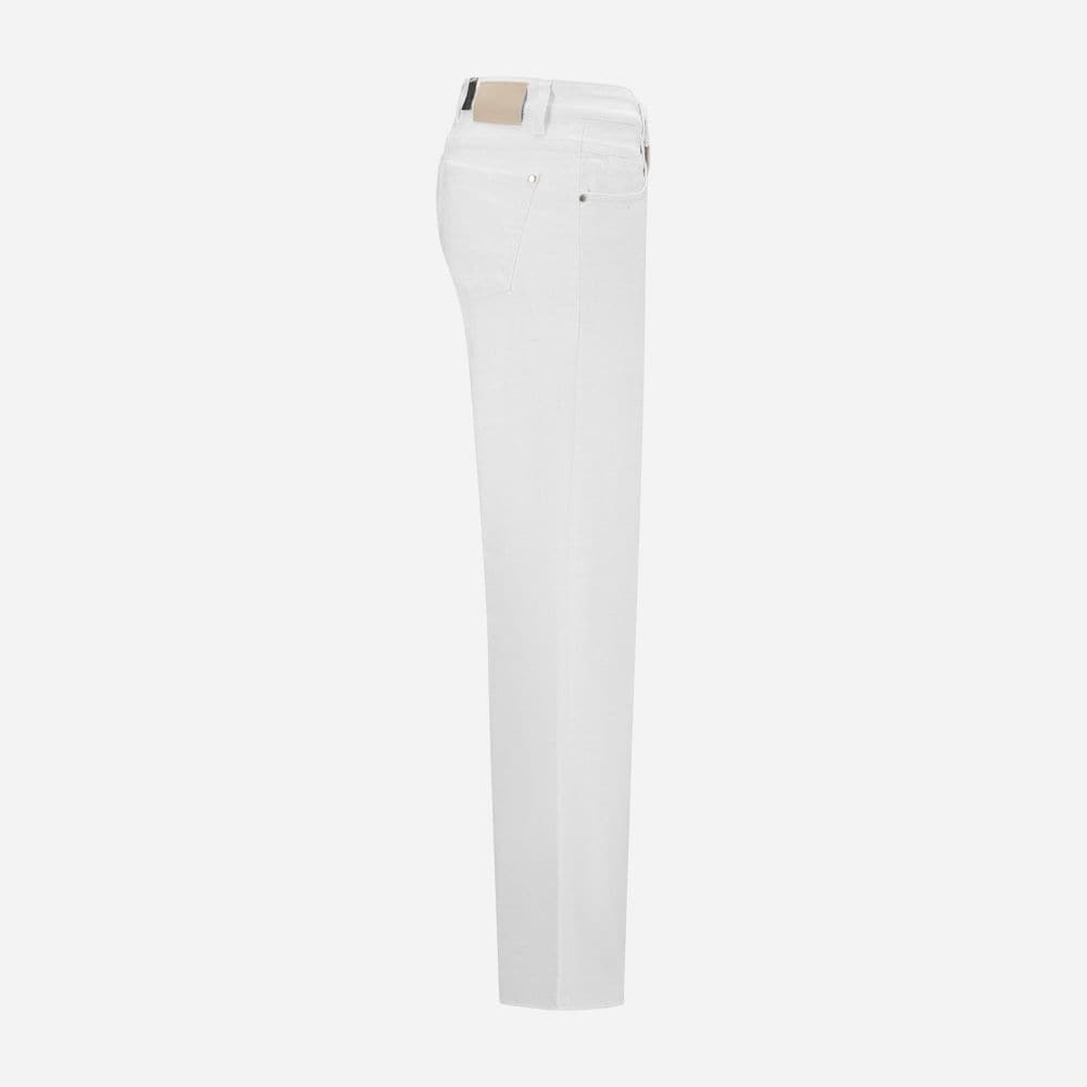 Tess - Classy White & Fringed