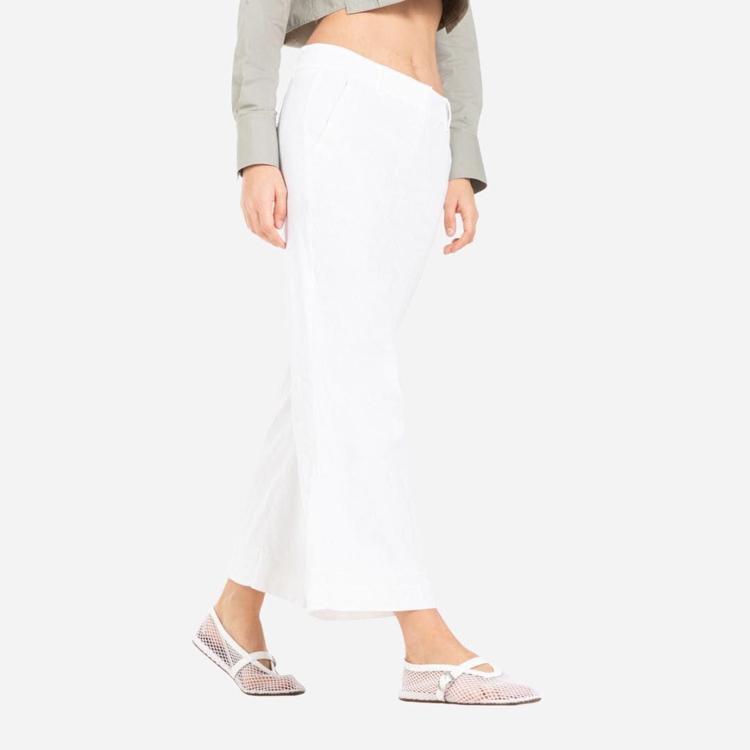 California Linen Blend - Pure White