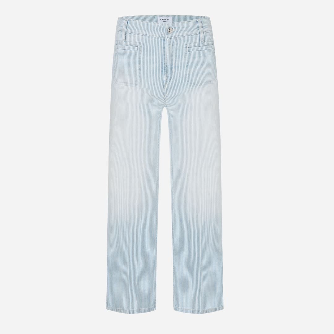 Tess Cropped - Stripe Used