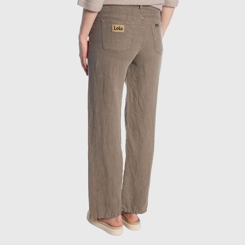 Culotte Linen - Hedge Green