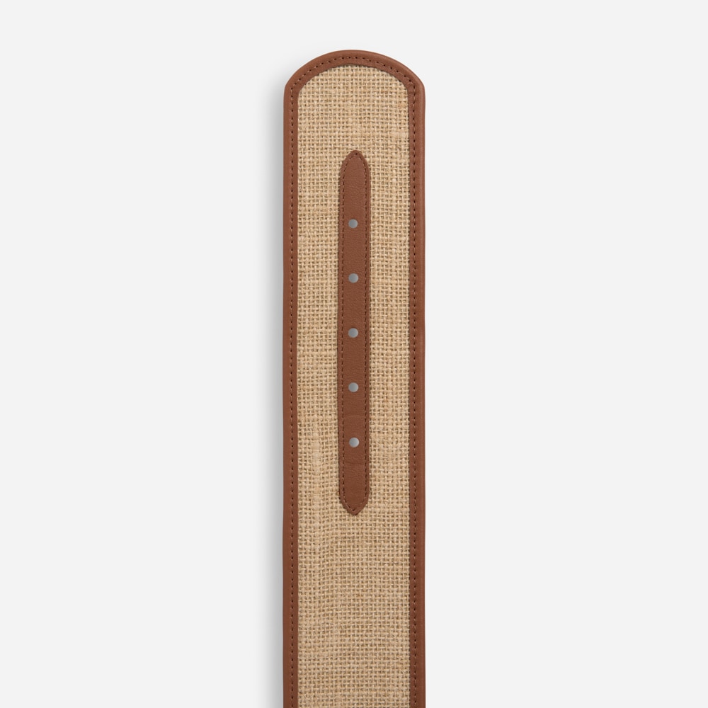 Belt - Beige-Havana