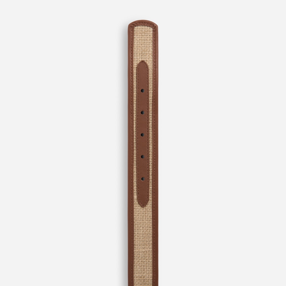 Belt - Beige-Havana