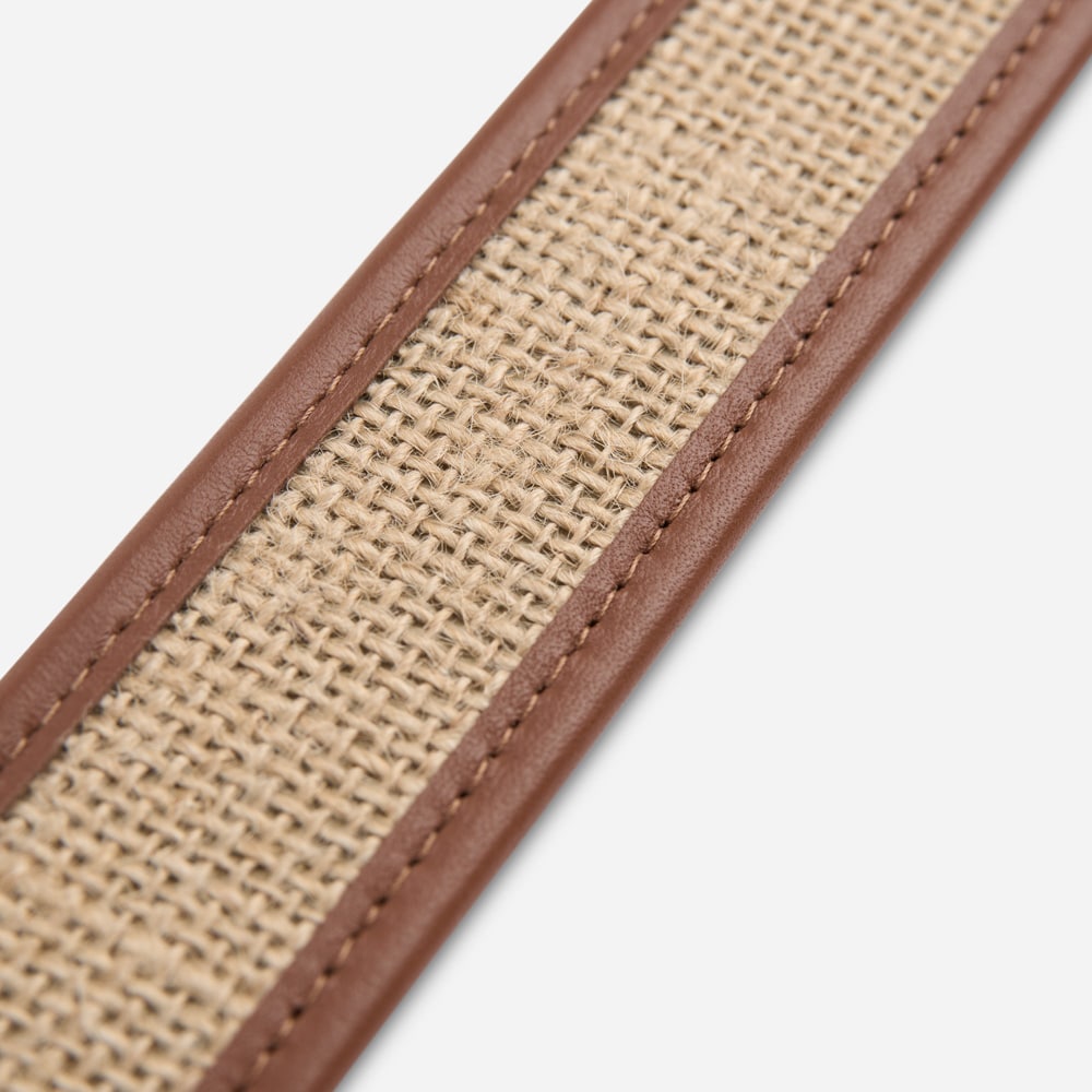 Belt - Beige-Havana