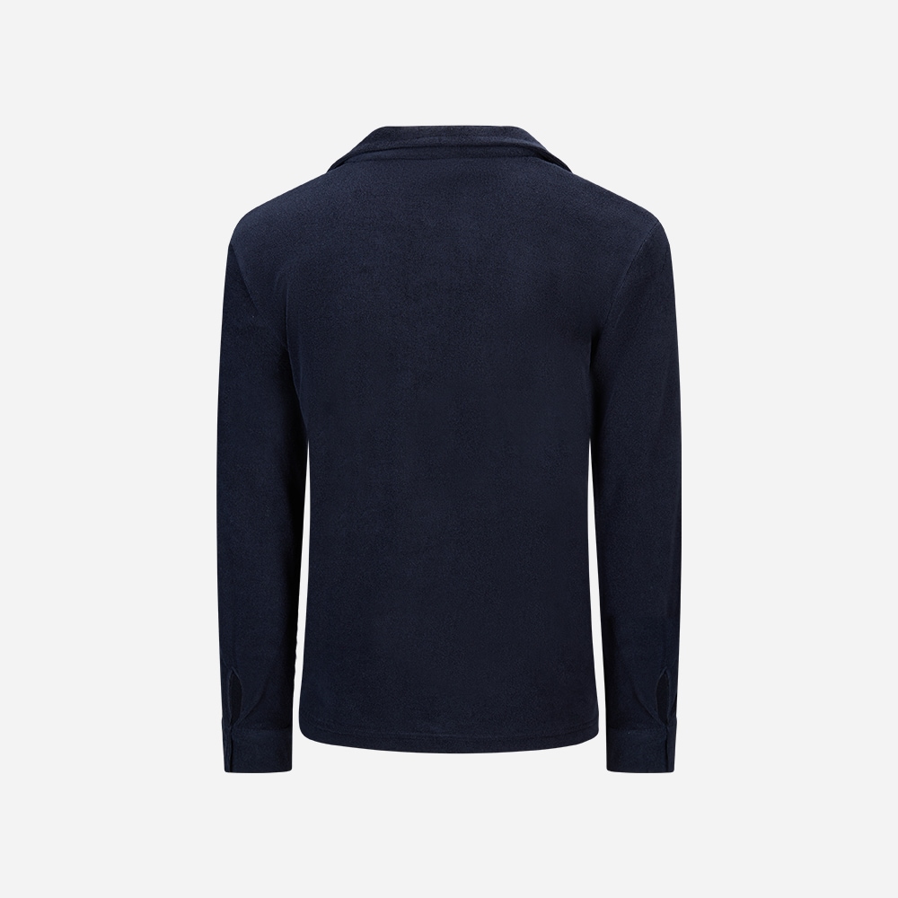Michael Longsleeve Terry - Navy