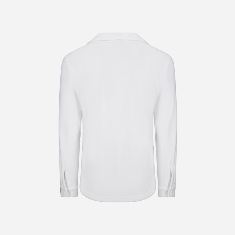 Michael Longsleeve Terry - White