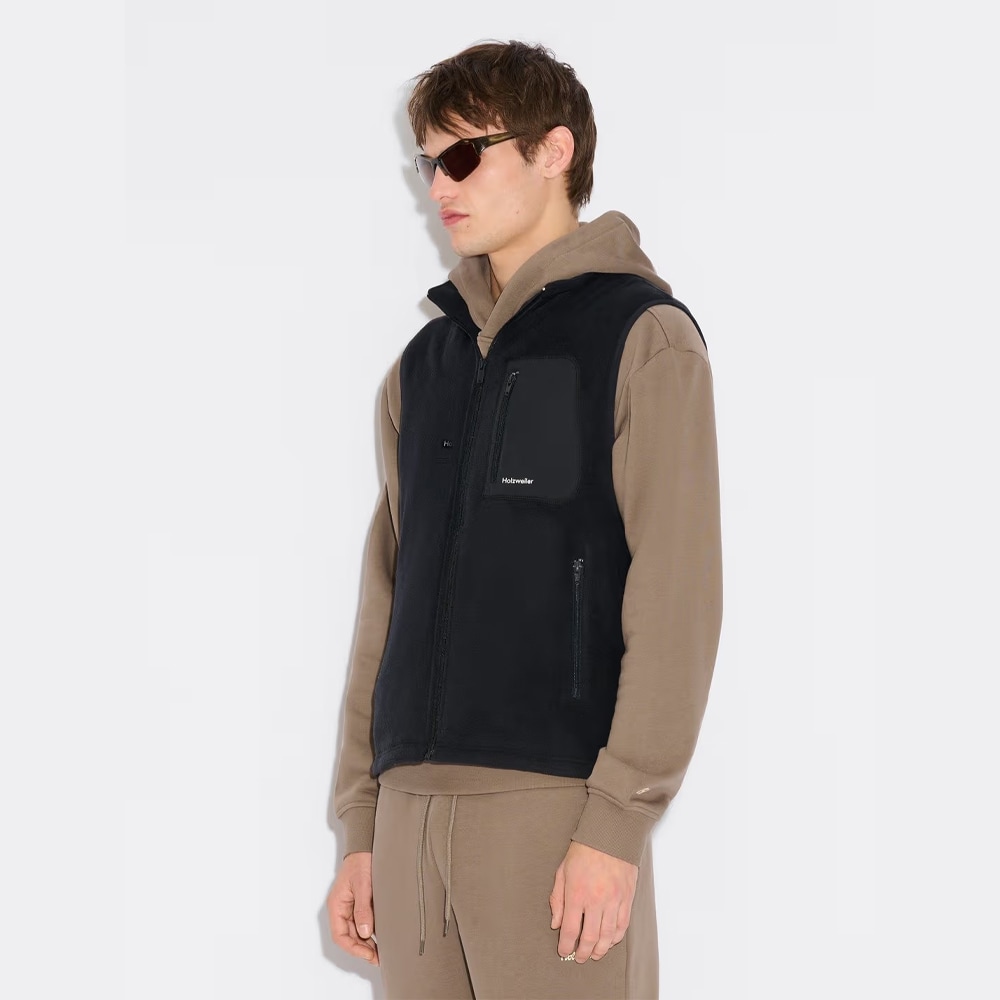 Dovre Fleece Vest - Black