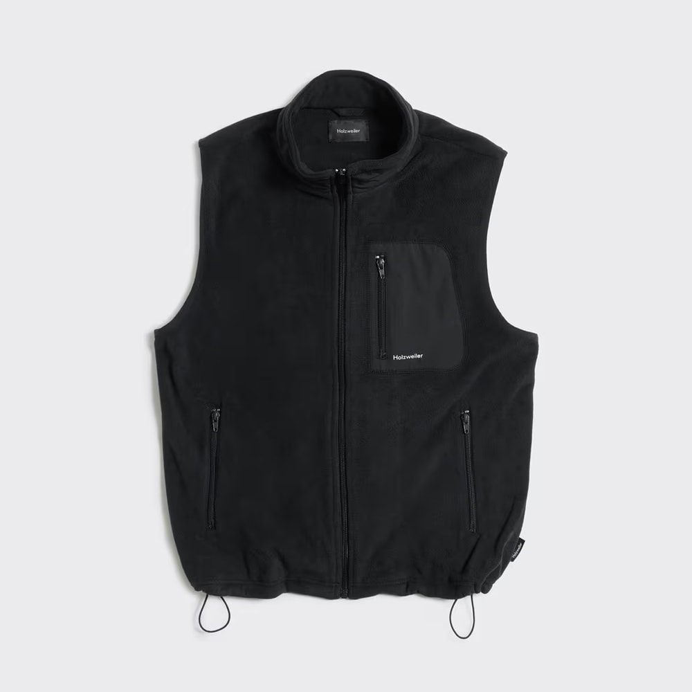 Dovre Fleece Vest - Black