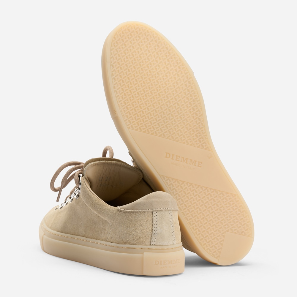 Marostica Low - Light Taupe Suede
