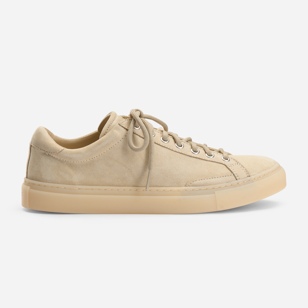 Veneto Low - Light Taupe Suede