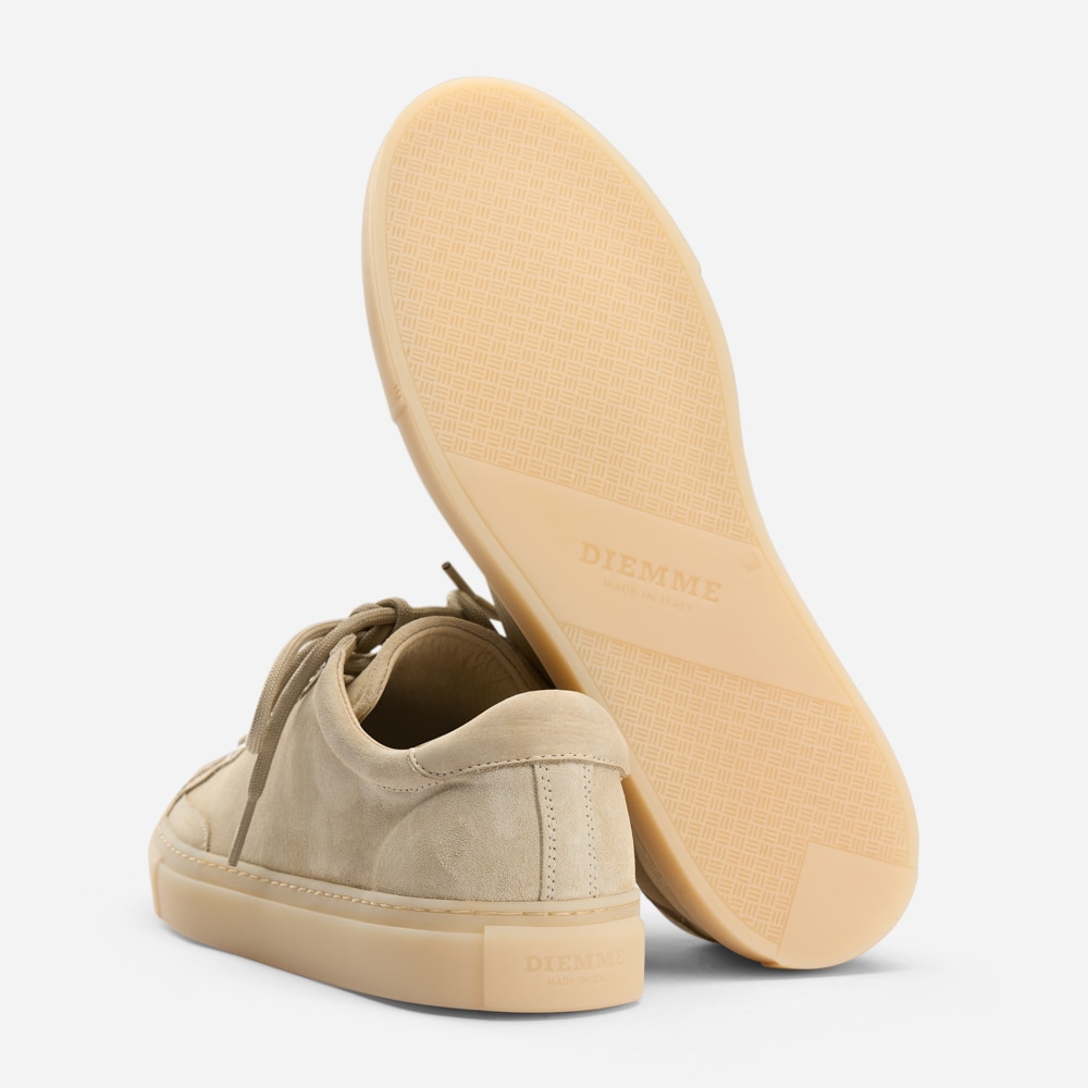Veneto Low - Light Taupe Suede