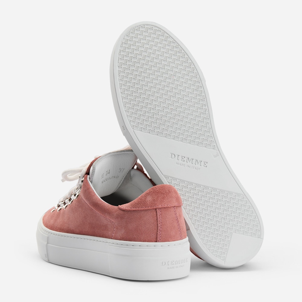 Marostica Low Platform - Wild Rose Suede