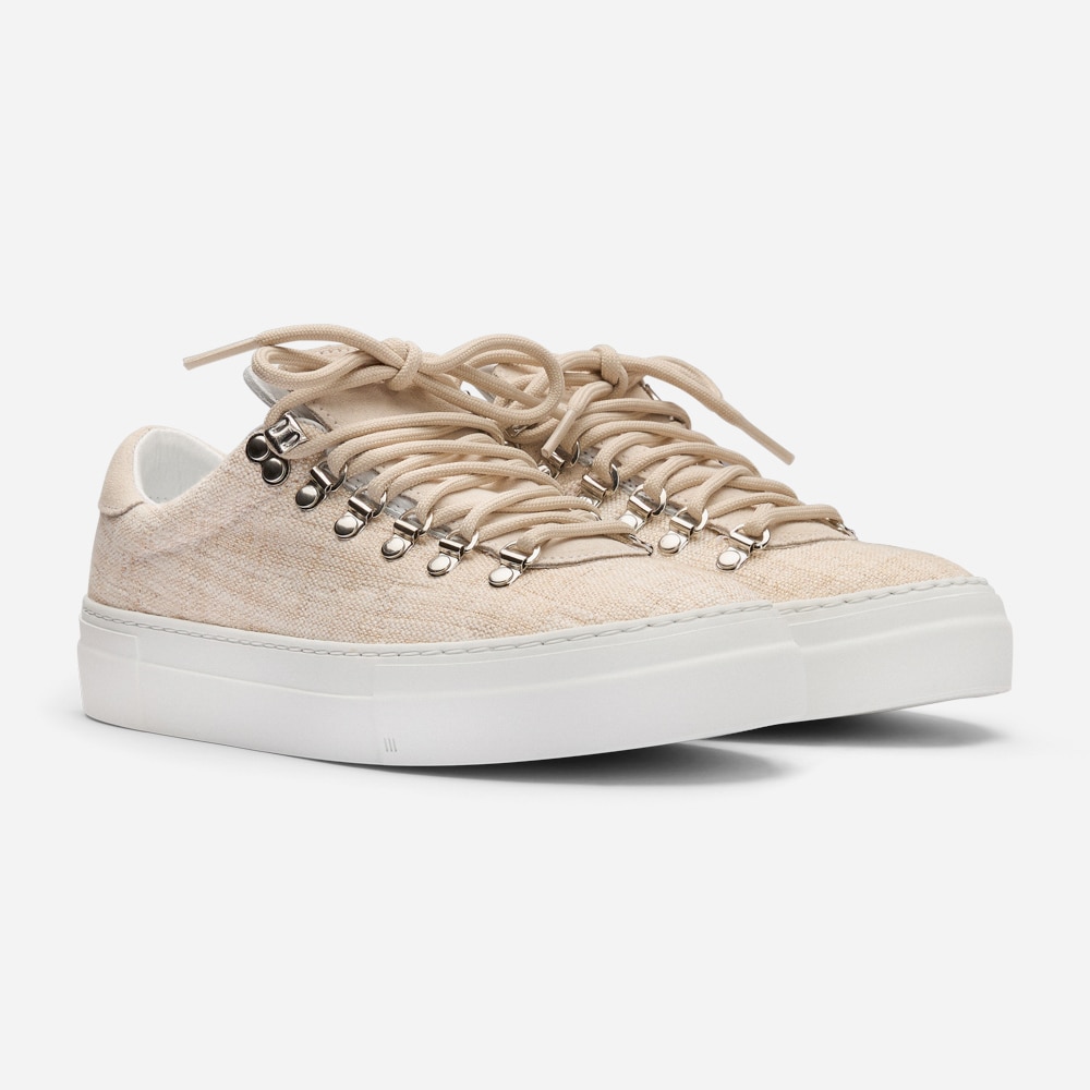 Marostica Low Platform - Natural Linen