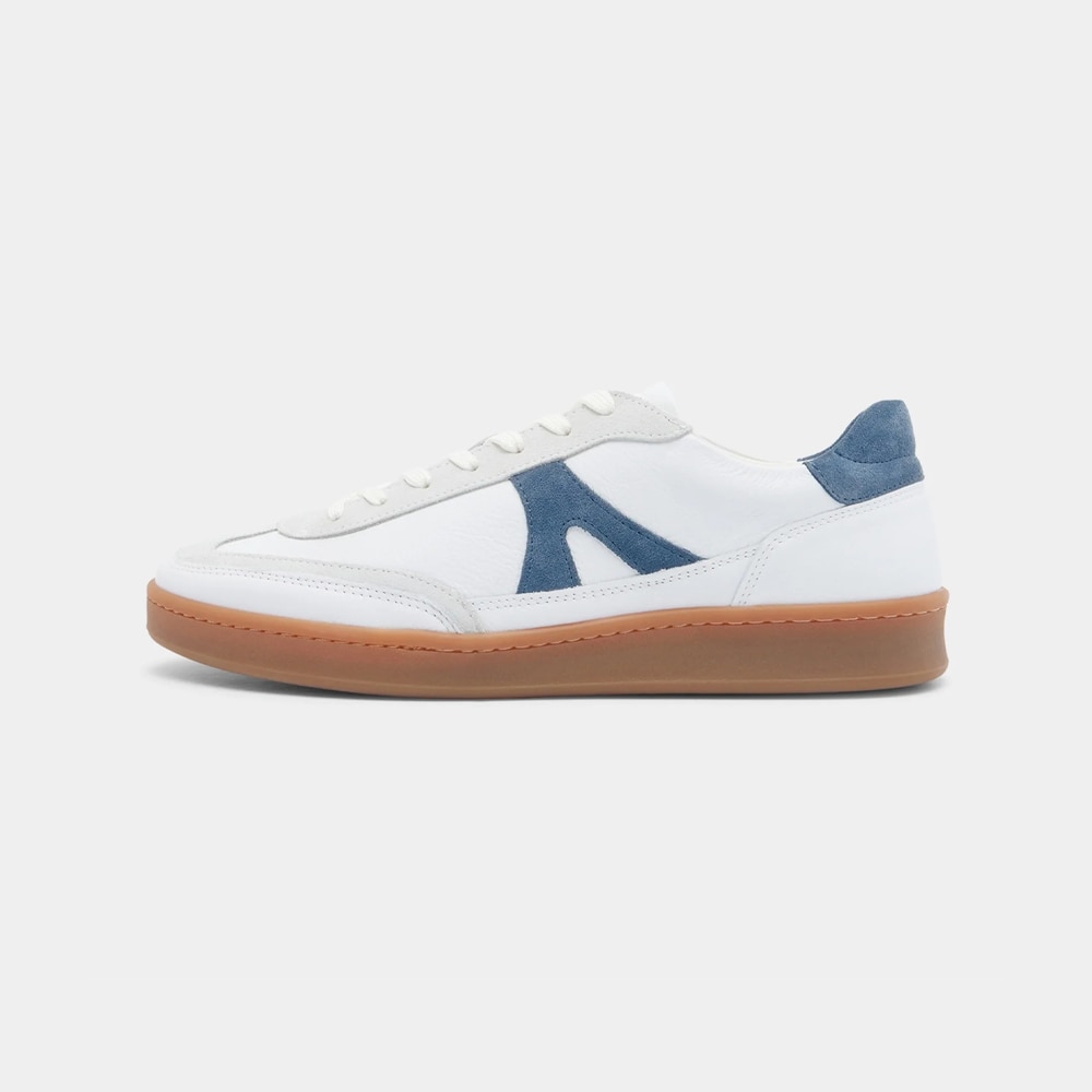 Liga Sneaker - White-Blue Leather