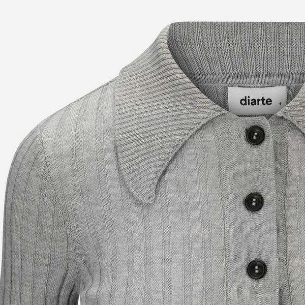 Dome Merino Sweater - Grey Melange
