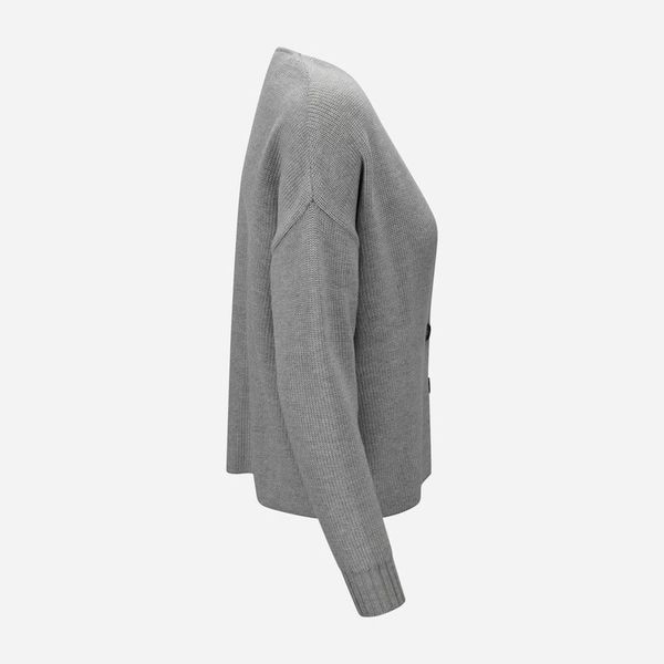 Palau Cardigan - Grey Melange