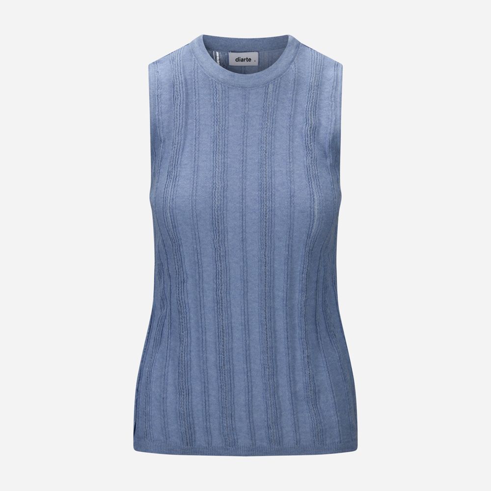 Bria Top - Ice Blue