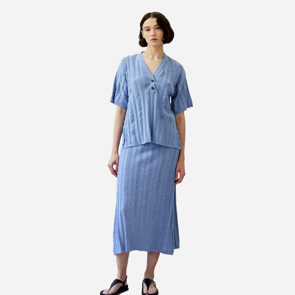 Noho Skirt - Ice Blue