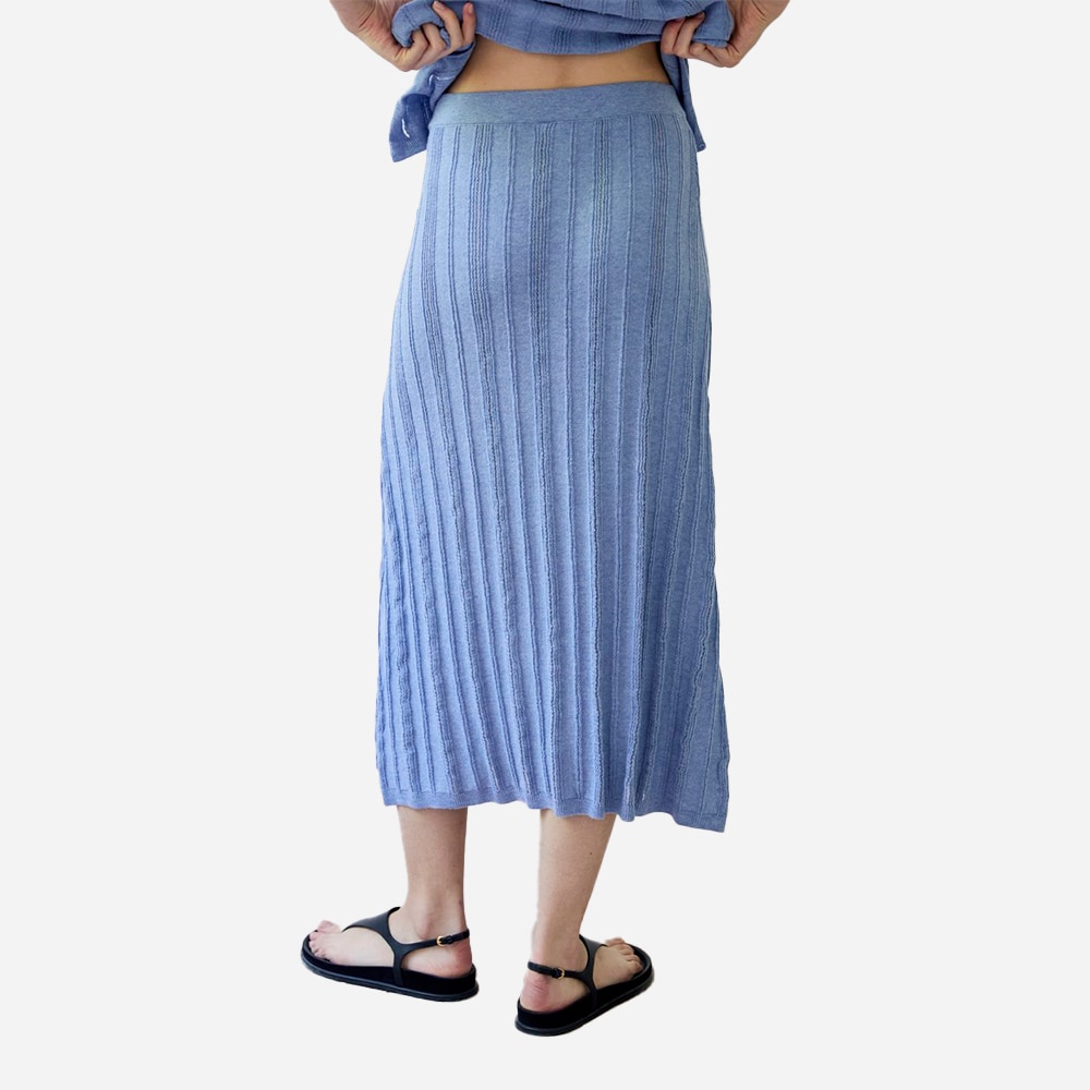 Noho Skirt - Ice Blue