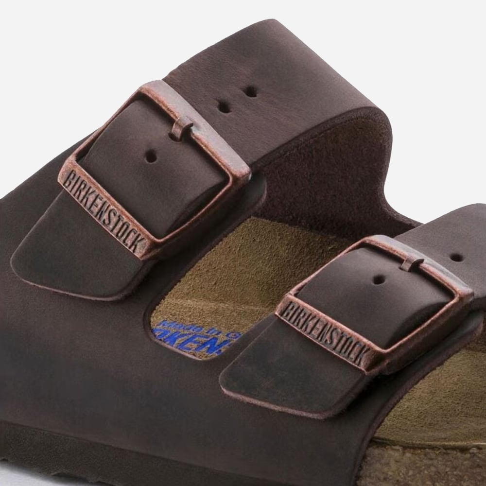 Arizona Soft Footbed Natural Leather Oiled - Habana