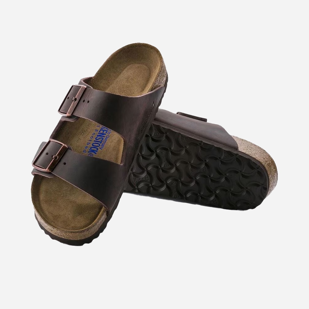 Arizona Soft Footbed Natural Leather Oiled - Habana