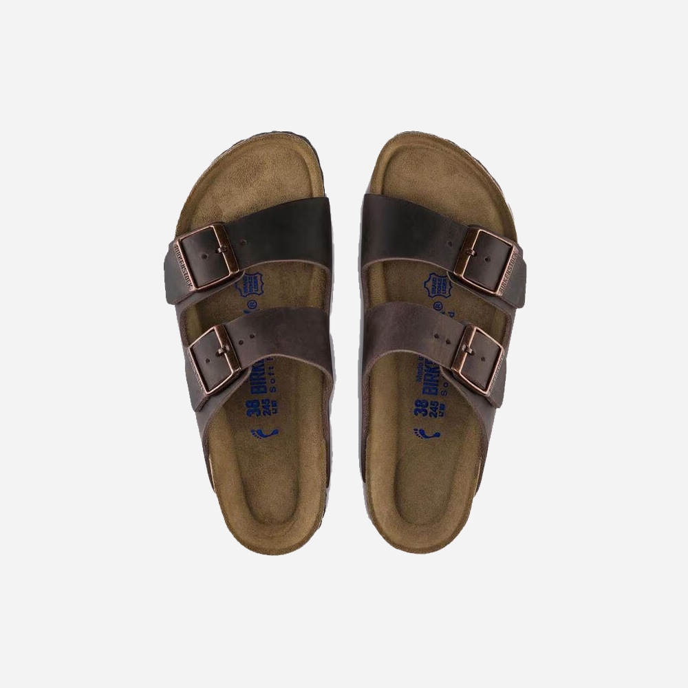 Arizona Soft Footbed Natural Leather Oiled - Habana