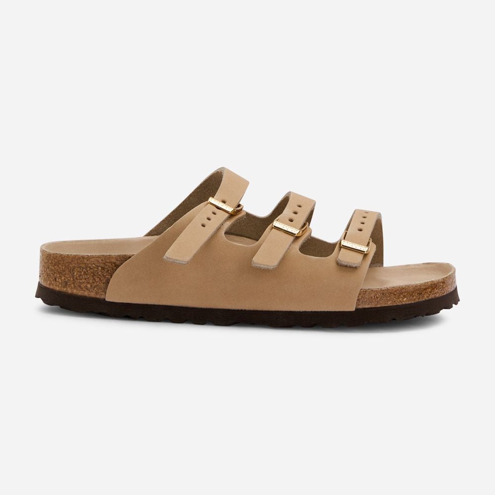 Florida Fresh Nubuk Leather - Sandcastle