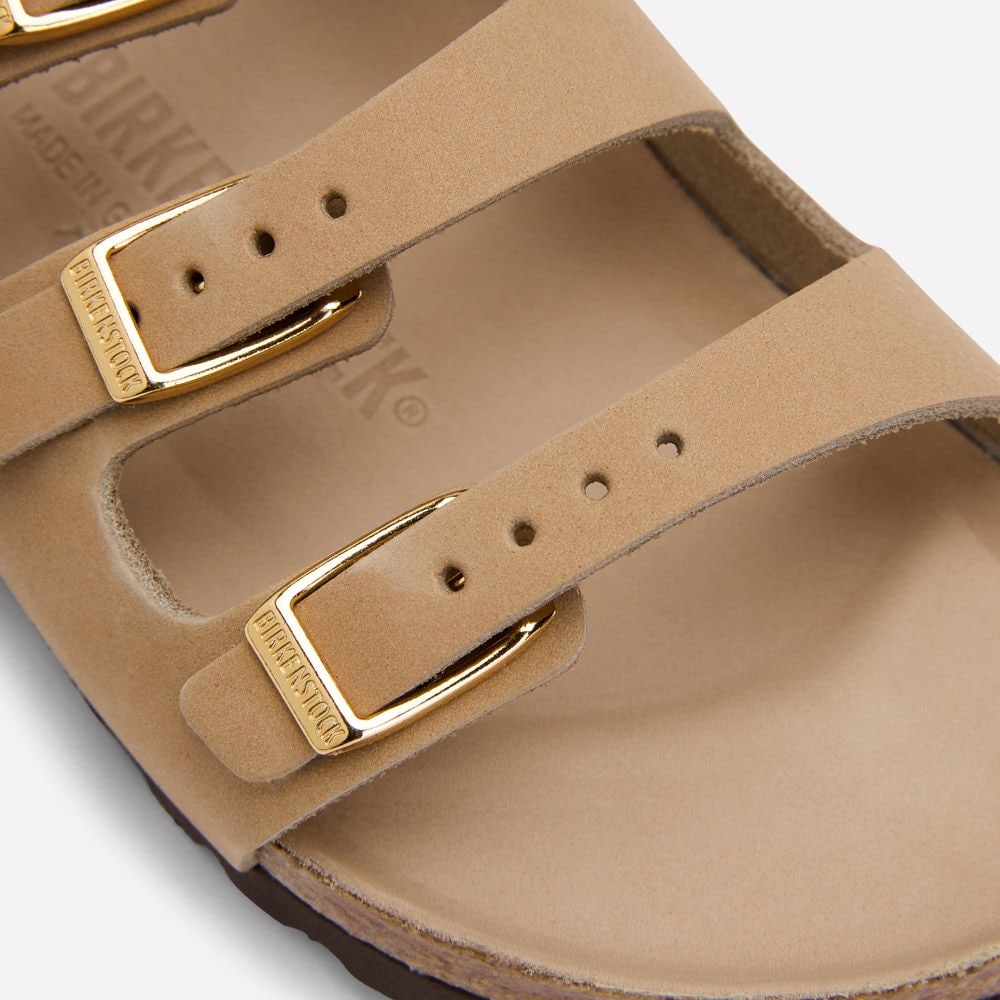 Florida Fresh Nubuk Leather - Sandcastle