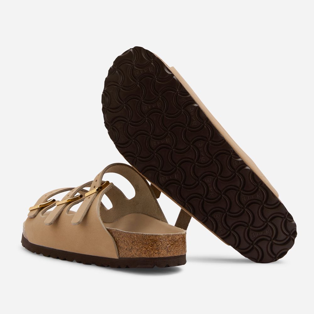 Florida Fresh Nubuk Leather - Sandcastle