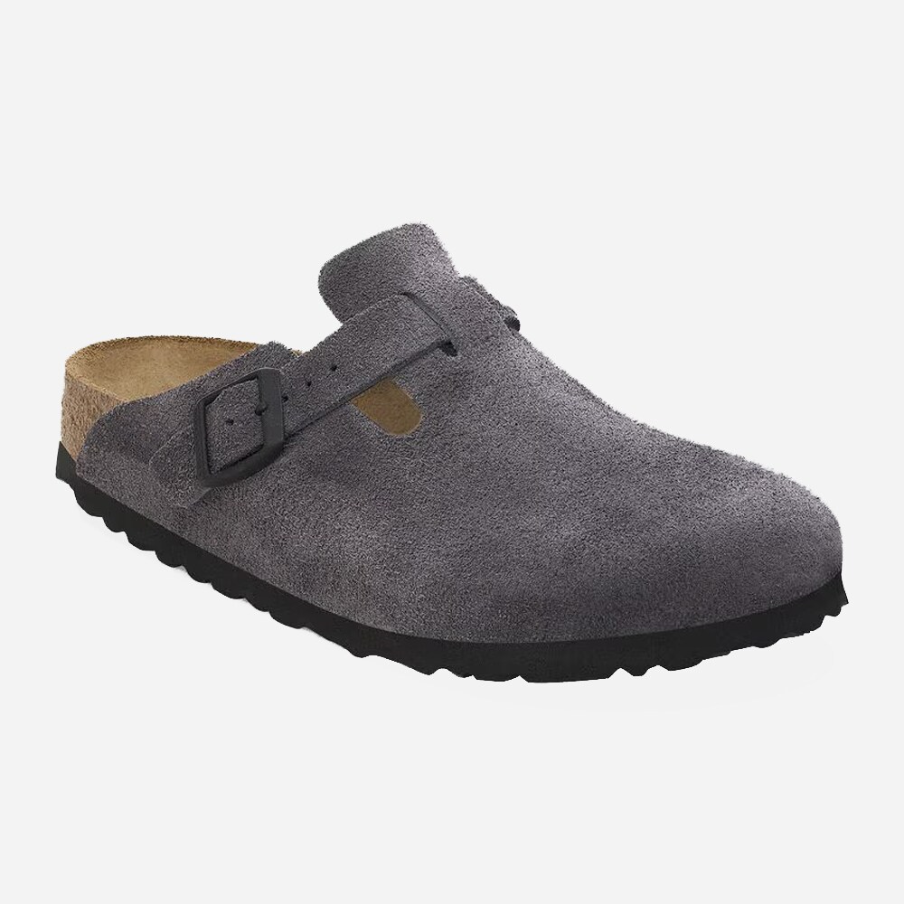 Boston Suede Leather - Velvet Grey